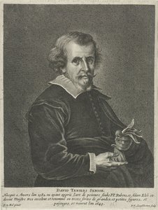 Retrato de David Teniers I de Peter van Liesebetten